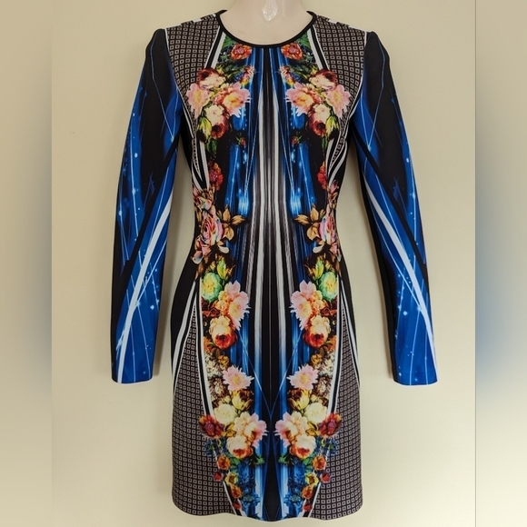 CLOVER Canyon winter solstice graphic print dress small - Picture 3 of 15